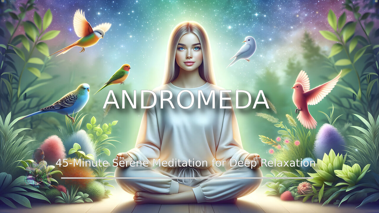 Andromeda 🎧 ~ 45-Minute Serene Meditation for Deep Relaxation