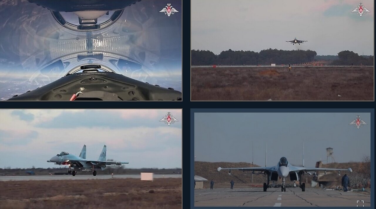 Under reliable protection: Su-35S aircrews conduct patrol missions