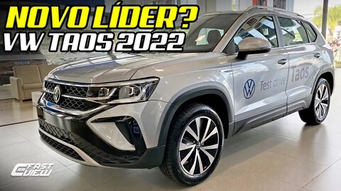 NOVO VOLKSWAGEN TAOS HIGHLINE 2022 EM DETALHES! MELHOR QUE COMPASS E COROLLA CROSS? Fast Car View