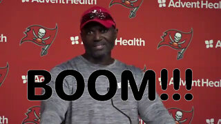 TAMPA BAY BUCS COACH TODD BOWLES SLAPS DOWN #CRIMINALMEDIA RACE BAITING NARRATIVE BEAUTIFULLY!!