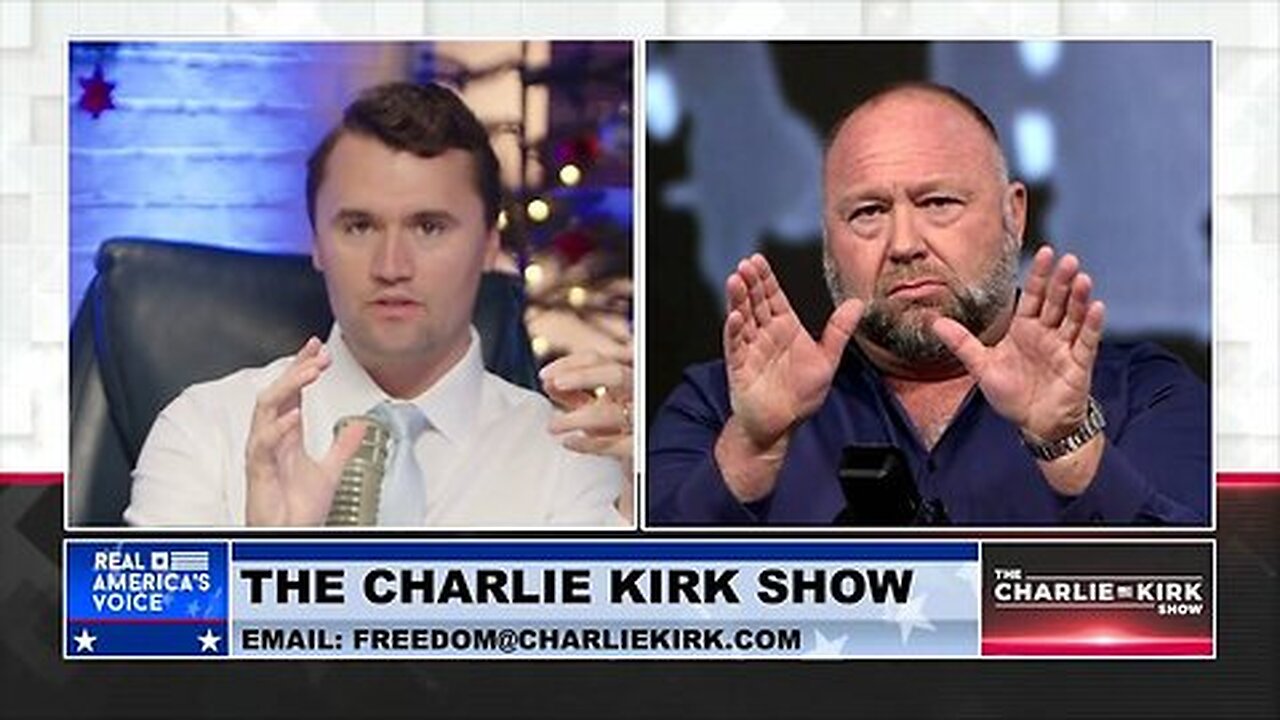 MUST SEE Interview: Alex Jones And Charlie Kirk Reveal The Secrets