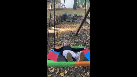 Dassie on Monkey Swing our backyard