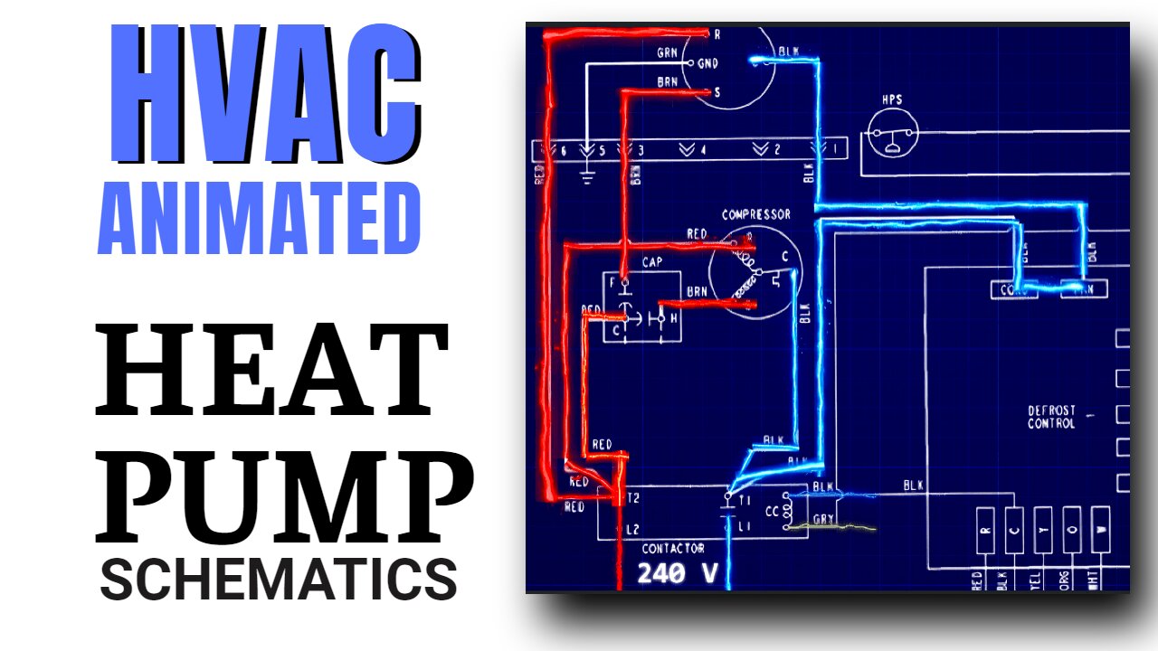 Heat Pump Wiring / Sequence Animated