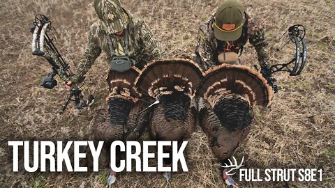 Archery Turkey TRIPLE in Nebraska - "Turkey Creek"