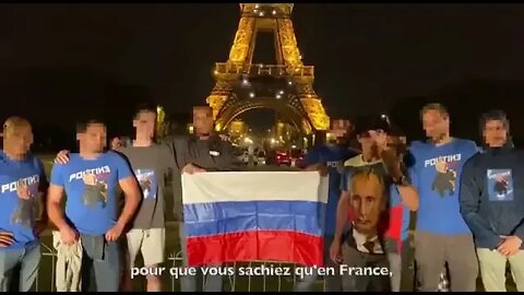 Support for Russia from Paris