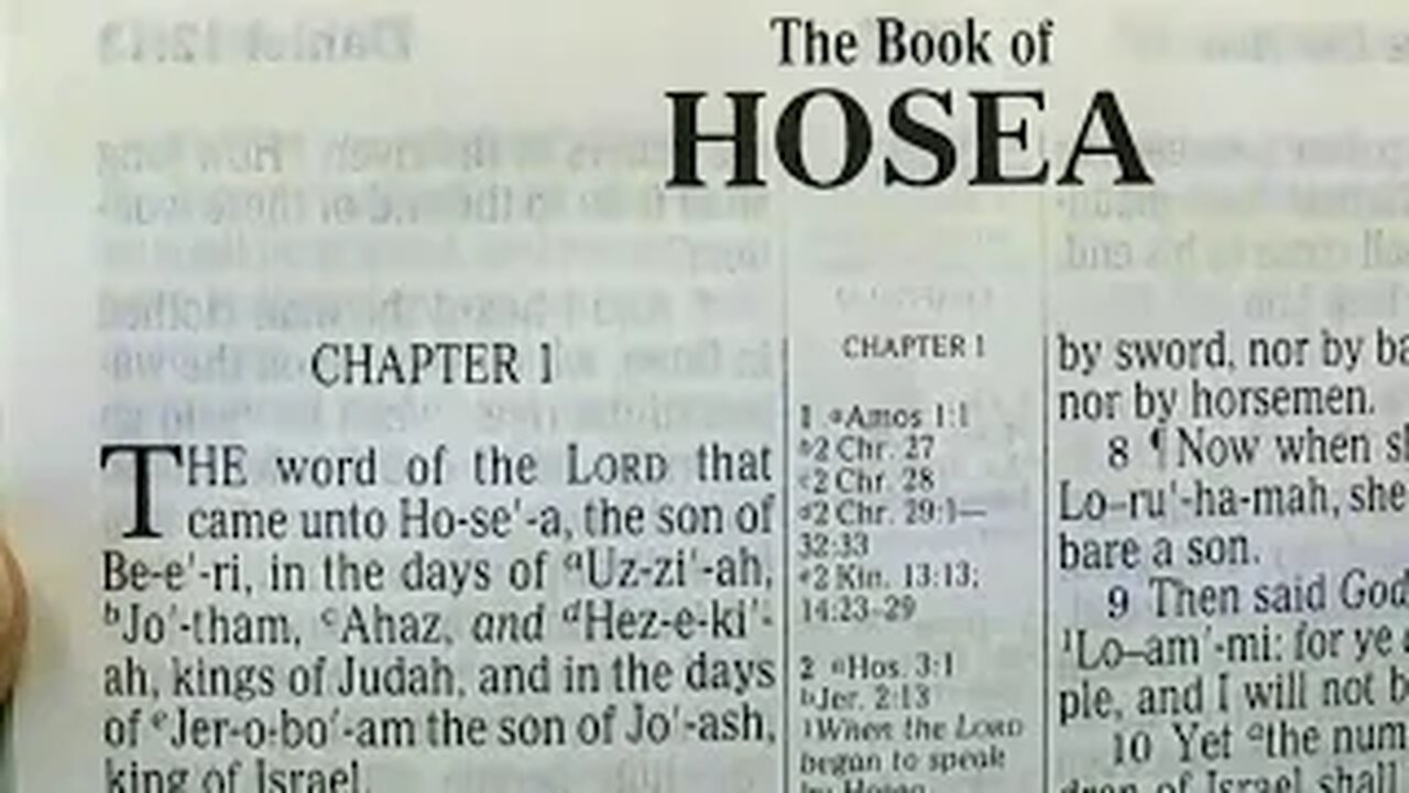 Hosea: Chapters 01-07