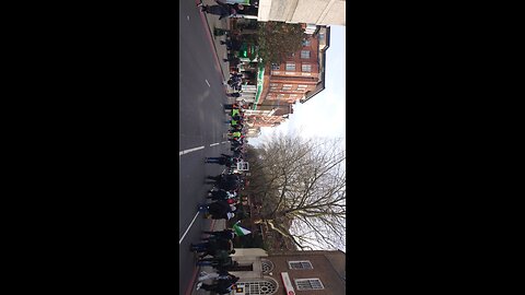 Palestine National Demo: LIVE from Vauxhall, London