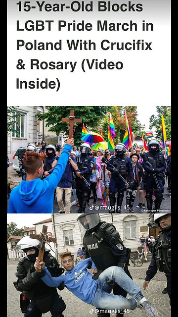 this is how you know JESUS CHRIST the true religion when satanic lgbt hate & mock only JESUS CHRIST