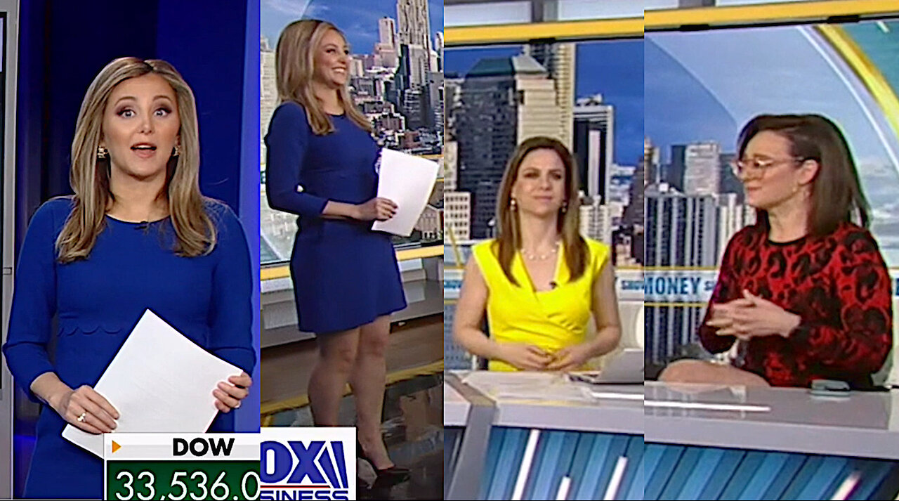 Taylor Riggs (with Jackie DeAngelis and 👑 Kennedy) April 3 2023