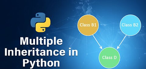 Multiple Inheritance in Python | Python multiple inheritance 👨‍👩‍👧‍👦