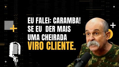 Sargento Fahur - Eu fiquei chapado depois de dar uma cheirada no pó - Flow Podcast.