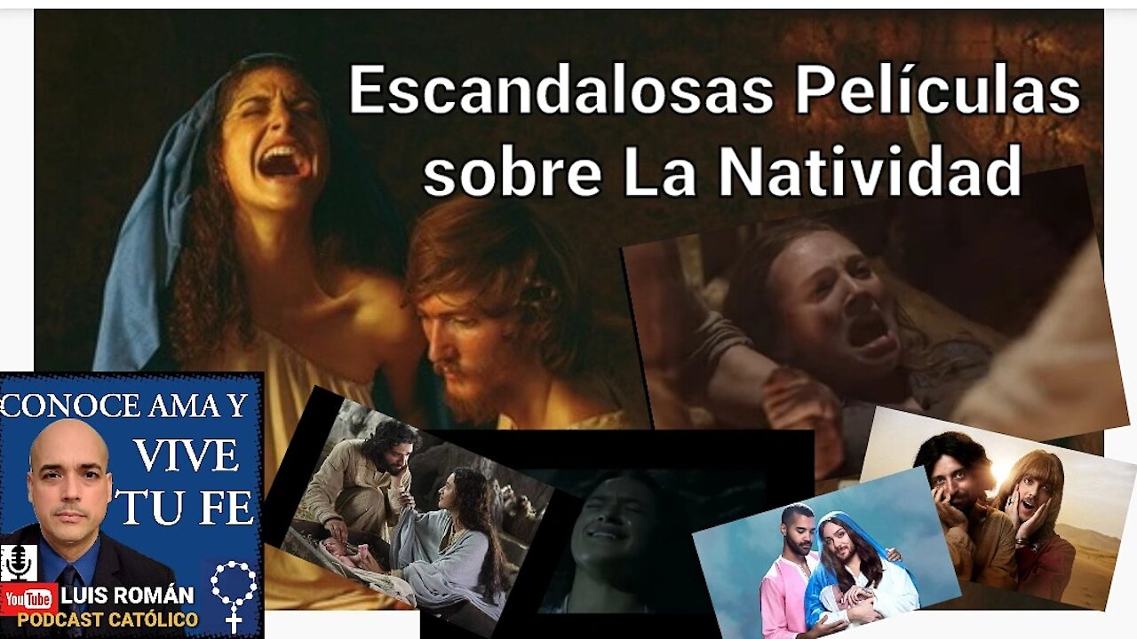 💣 Escandalosas Películas de Navidad ¿Parto sin Dolor de Maria? Película “La Natividad" / Luis Roman