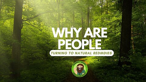 Why peoples use of natural remedies is on the increase