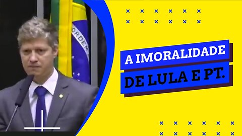 DEP. MARCEL VAN HATTEM FALA DA IMORALIDADE DE LULA E PT.