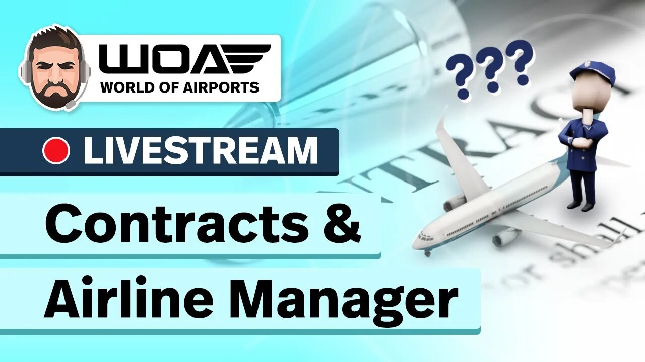 LIVE - New Info About the NEXT World of Airports Update