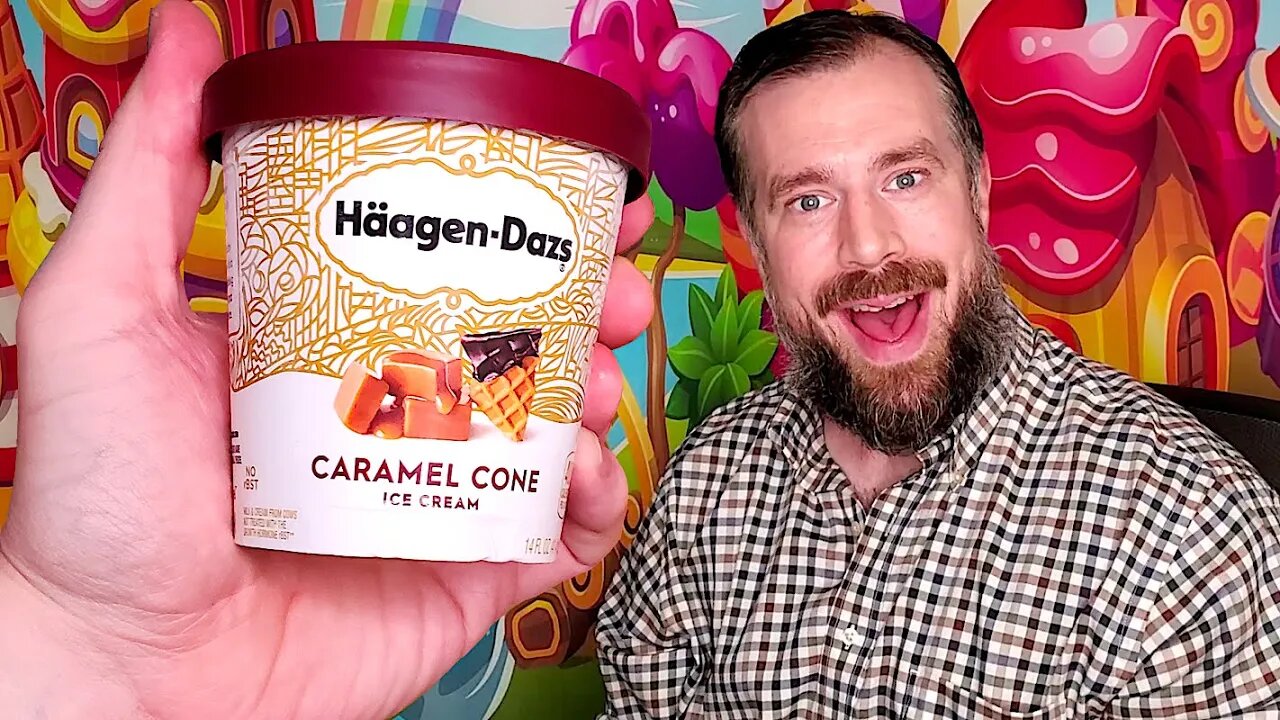 Häagen-Dazs Caramel Cone Ice Cream | It Might Take Me 50 Years, But We're Going To Do It! | Review