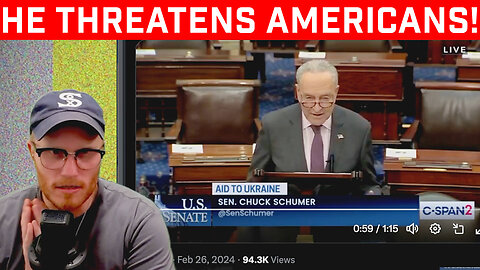 Chuck Schumer DEMANDS Ukraine Funding or ELSE