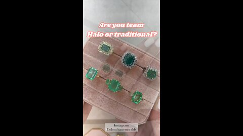 Traditional, contemporary, modern, antique, boho and trendy natural emerald fine rings gifts