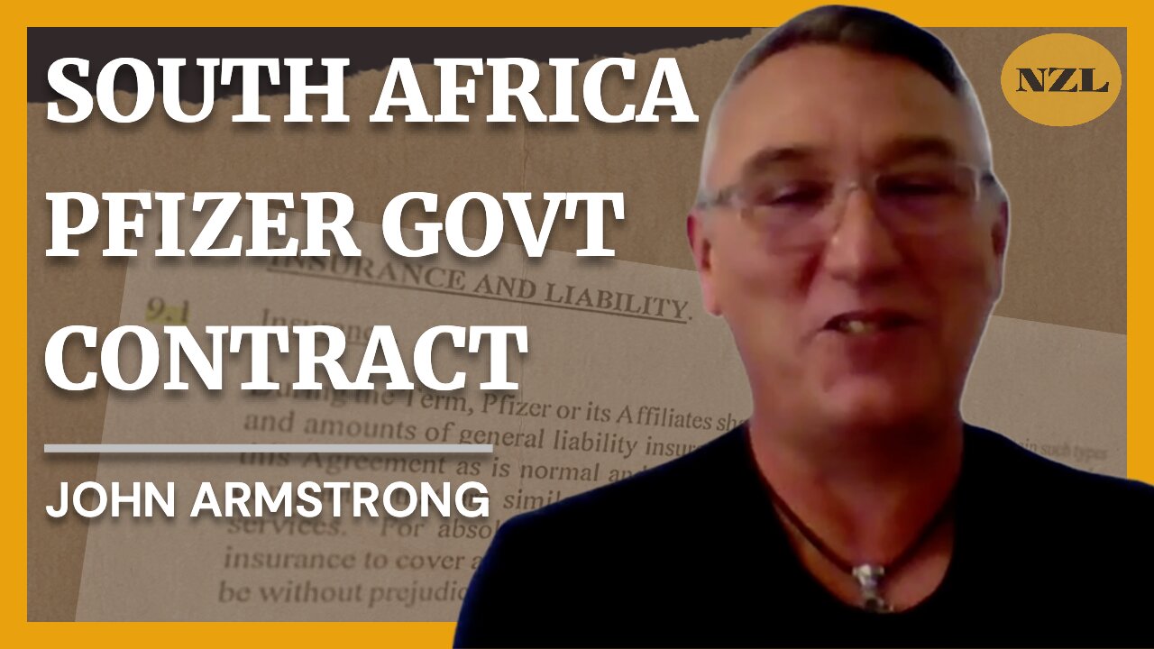 John Armstrong - South Africa Pfizer Govt Contract