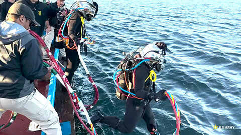 86th Engineer Dive Detachment Conduct Deepwater Dives