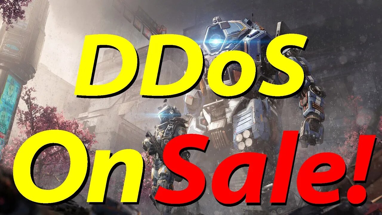 DDoS Attacks Continue on Titanfall 2 but the Game's on Sale