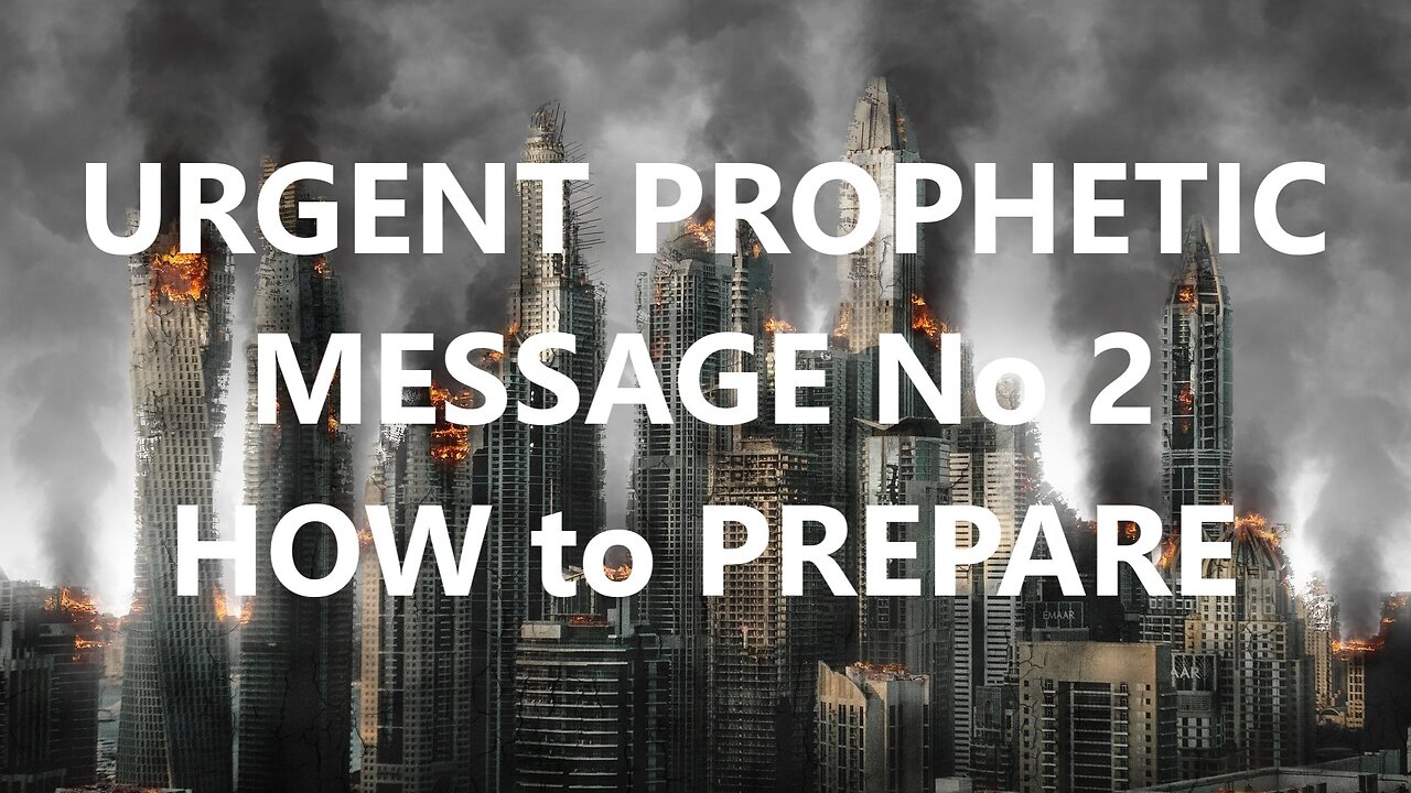 Prophetic Word for Today - Urgent Prophetic Message 2 - How to Prepare for the Perfect Storm