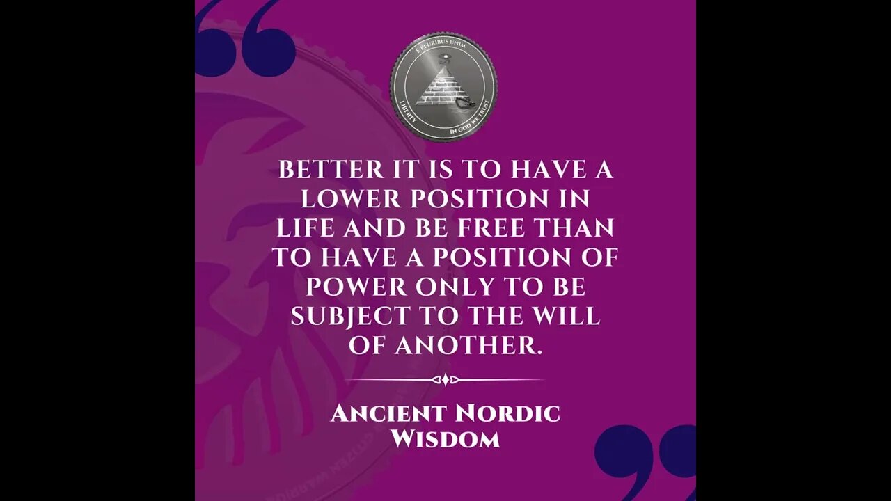 On Being the Subject to the Will of Another | Ancient Wisdom