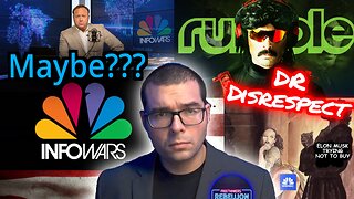 Cancelled GAMER Dr Disrespect signs with RUMBLE. Elon could buy MSNBC. Trumps worst pick TC 11/25/24