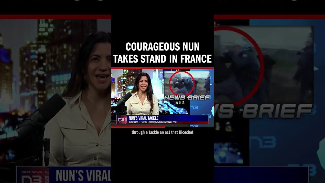 Courageous Nun Takes Stand in France