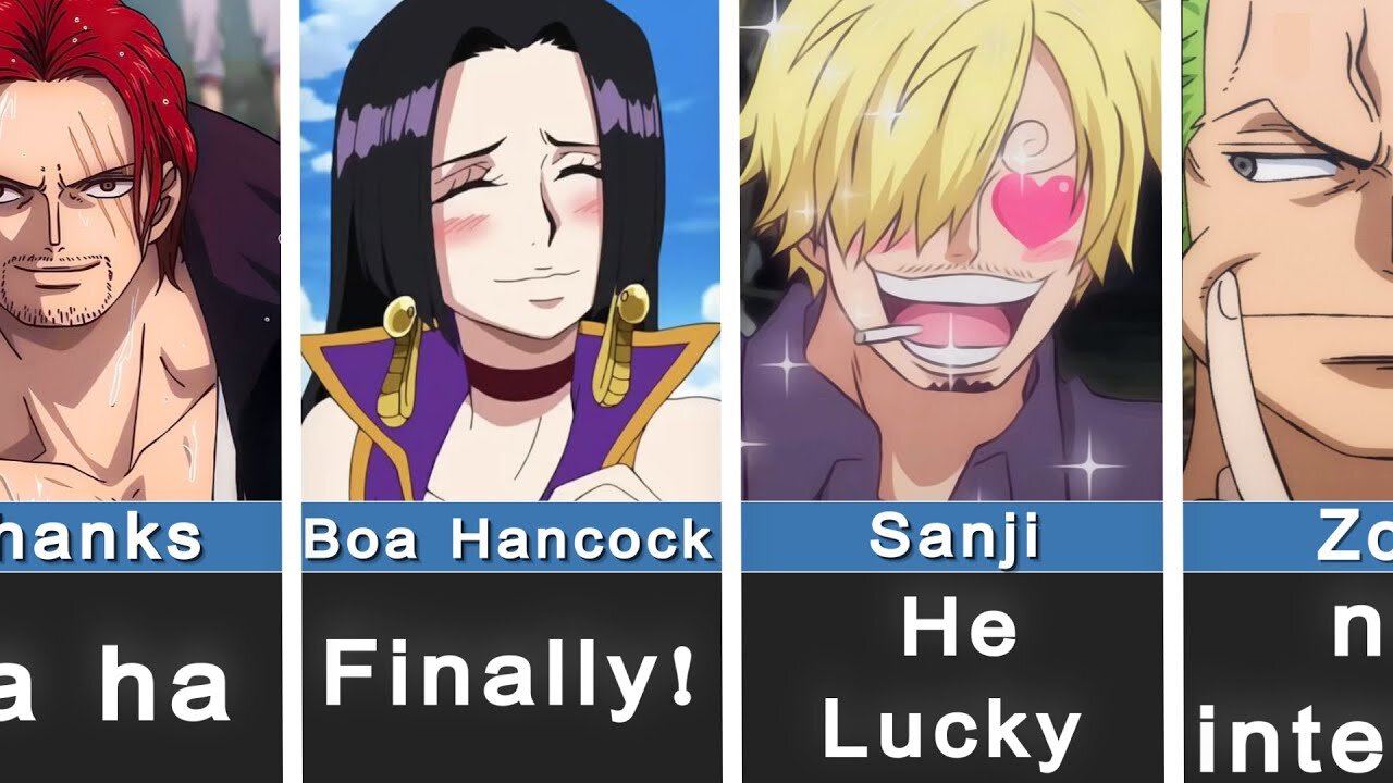 Everyone's Reaction If Luffy Marries Boa Hancock