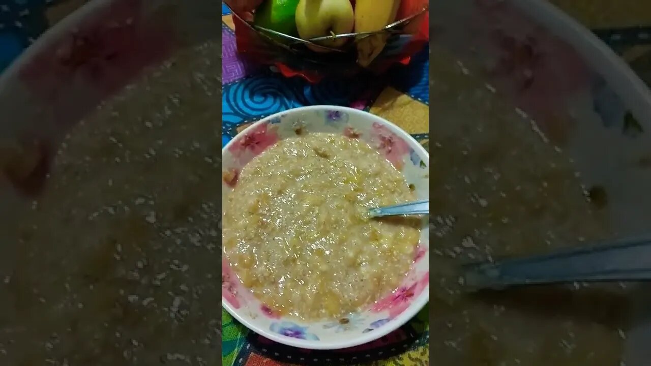 Café da manhã gostoso e saudável