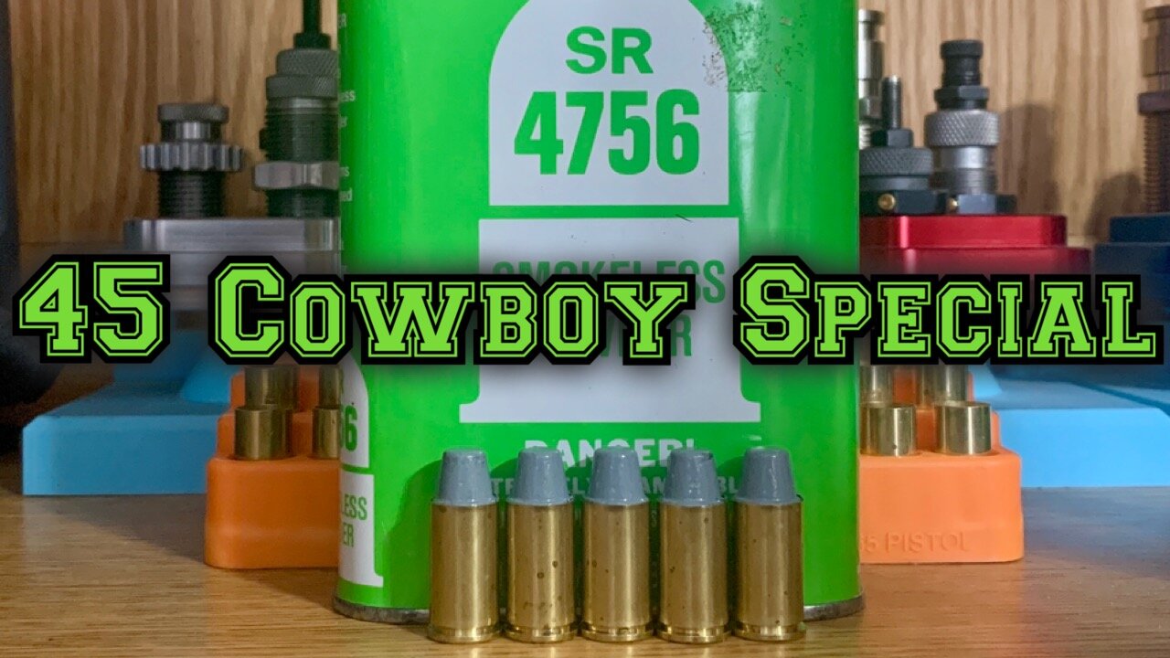 Reloading 45 Cowboy Special with Lyman 200gr SWC & IMR SR4756