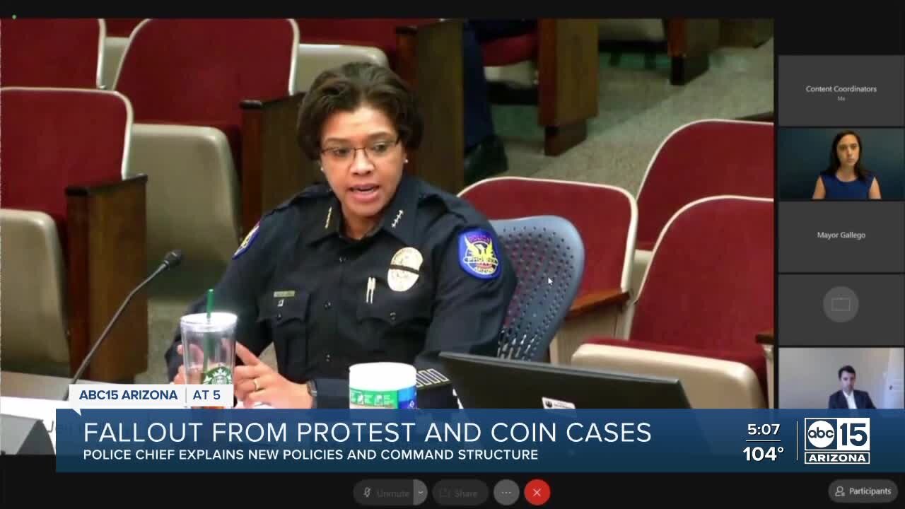 Fallout from Phoenix protest and challenge coin cases