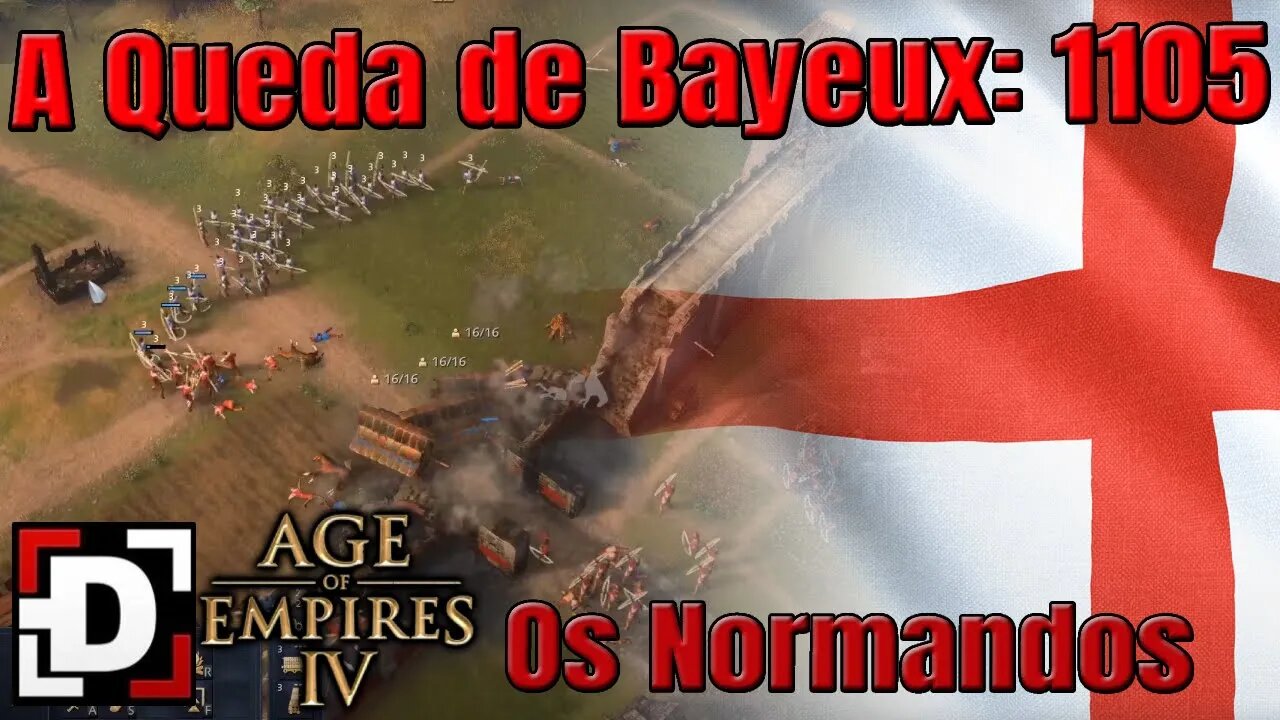 A Queda de Bayeux: 1105 - Normandos - Age of Empires IV