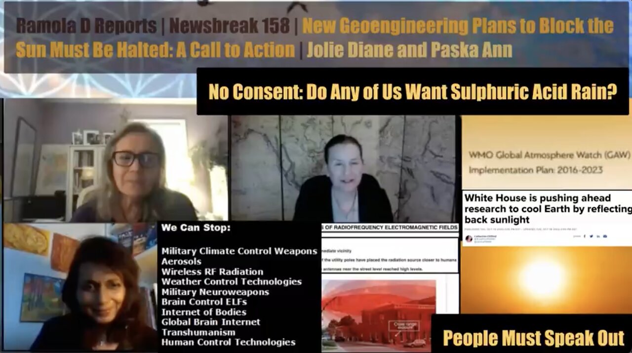 New Geoengineering Push to Block the Sun Must Be Halted Urgent Call to Action