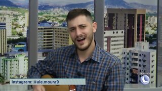 6ª feira com música: Alê Moura agita o Balanço Geral de hoje