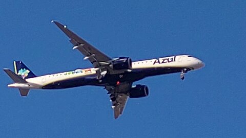 Embraer 195 e2 PS-AEI vindo de Campinas para Fortaleza