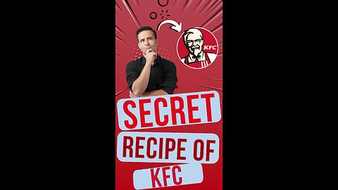 The secret recipe of KFC