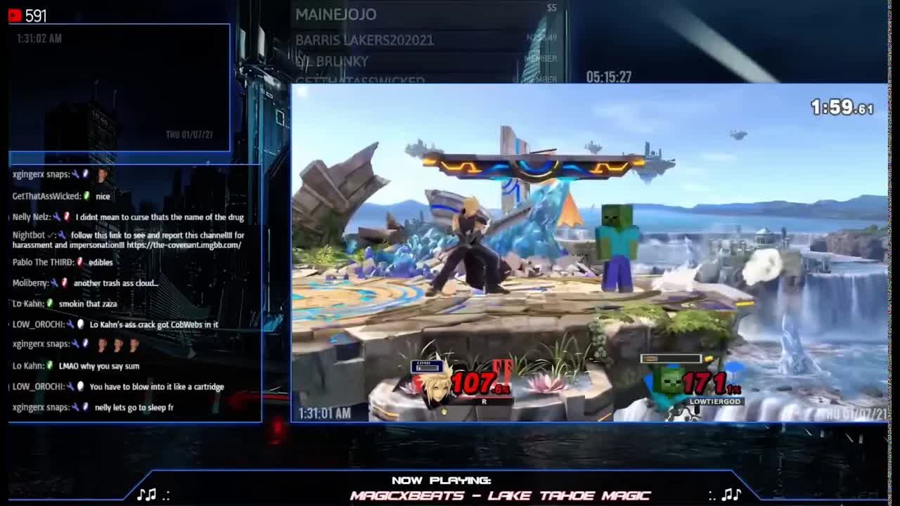 Dale gets bodied by godlike cloud that sandbagged [LowTierLuv Reupload]