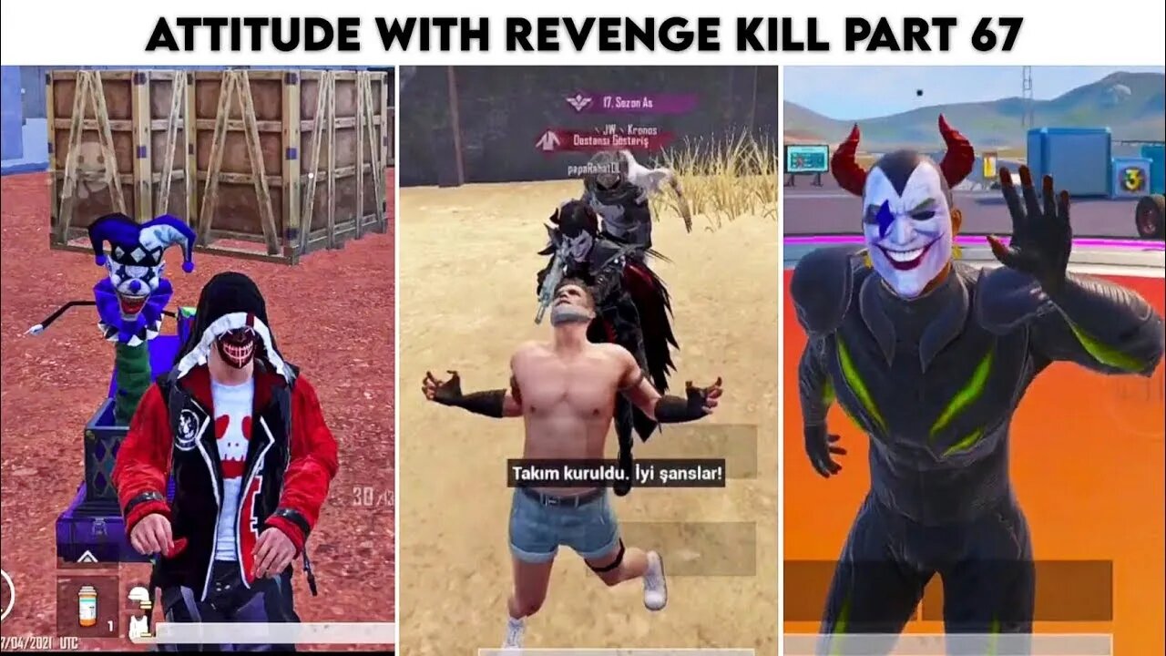 Pubg Mobile Attitude 😈 With Revenge Kill Blood Raven X-Suit 😮 | Season 19 | Part 67 | Xbot 2.0