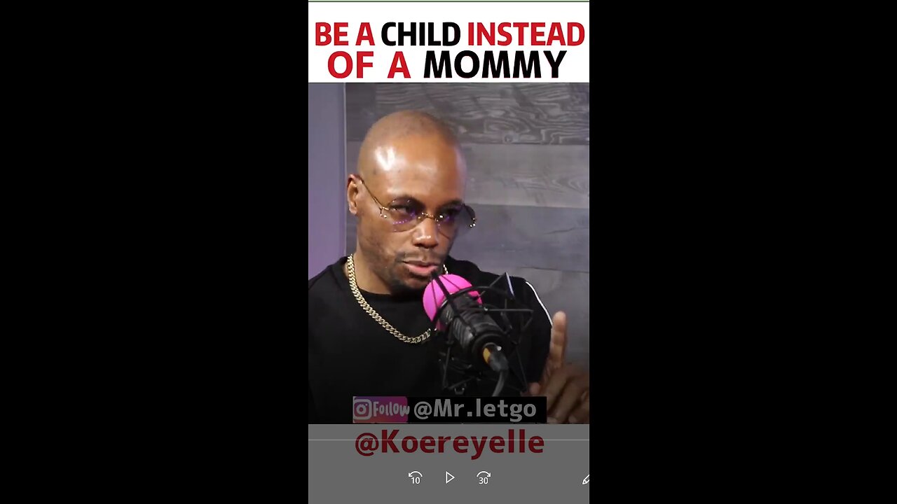 A CHILD INSTEAD OF A MOMMY