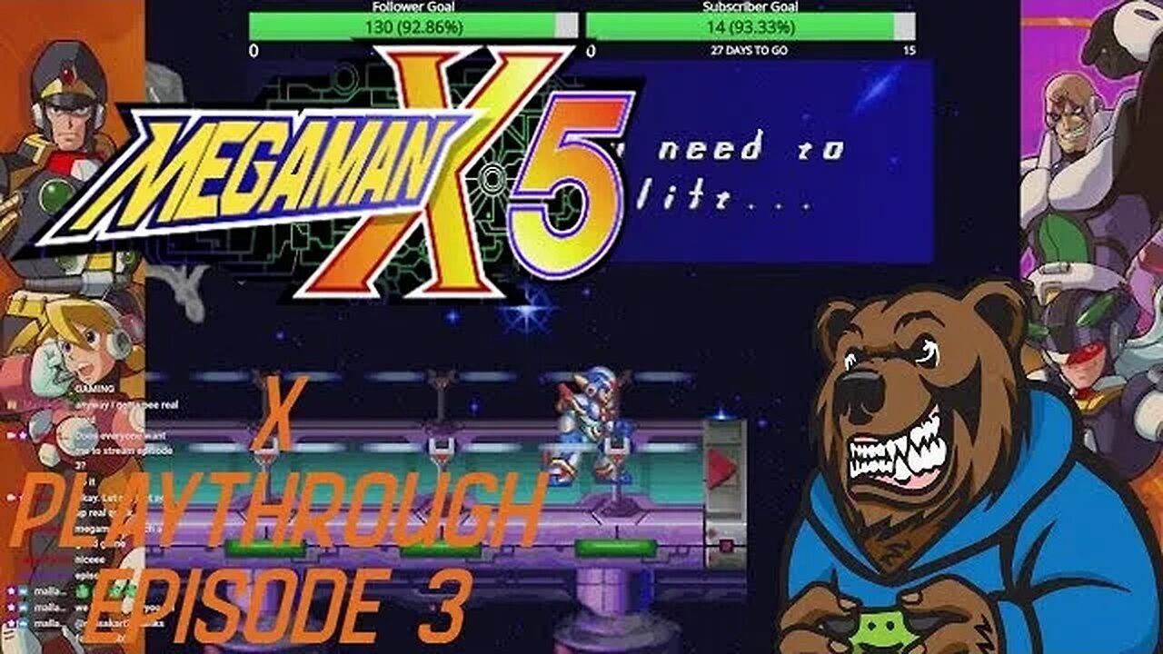 Project Space Shuttle Collision: Mega Man X5 X Playthrough #3