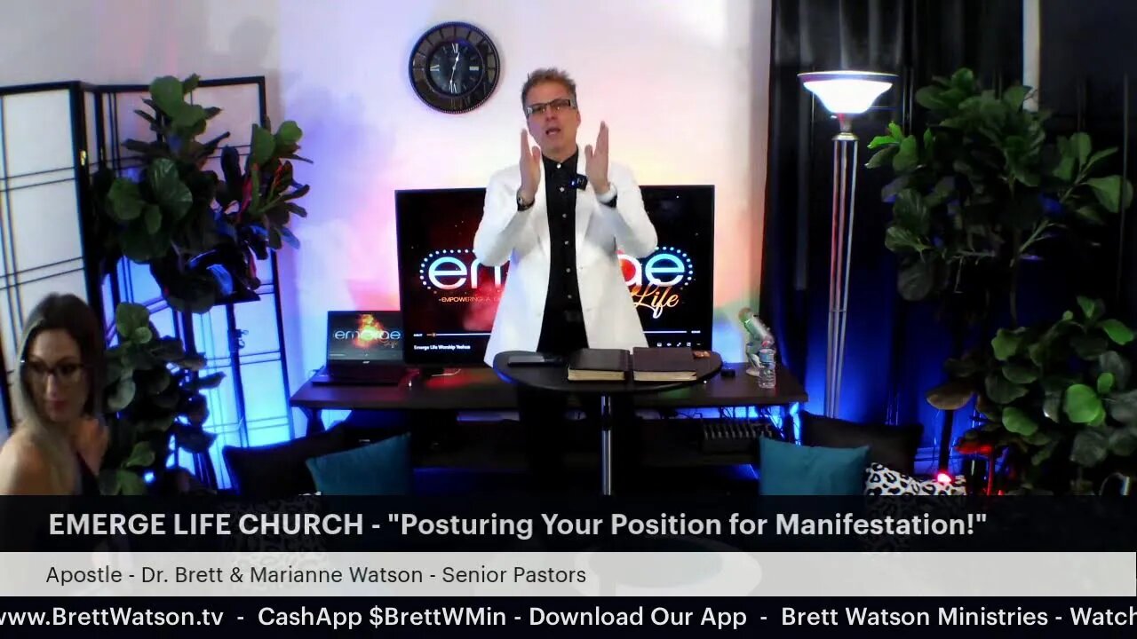 EMERGE "LIVE STREAM!" "Posturing Your Position for Manifestation!"