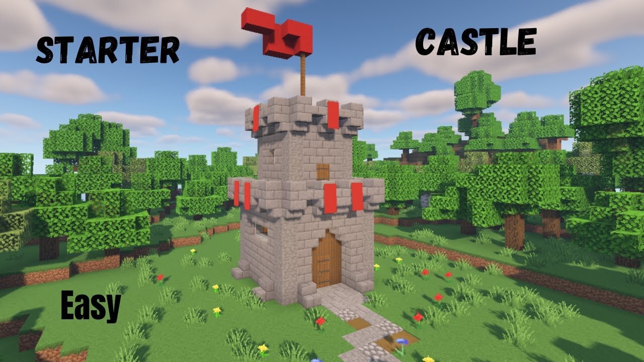 How to Build a Castle in Minecraft || Minecraft Castle Tutorial