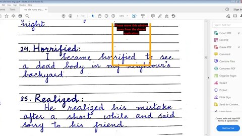 Class 7th English A Hamlet Sentences II 2 Dec 2020 Zoom Online Class