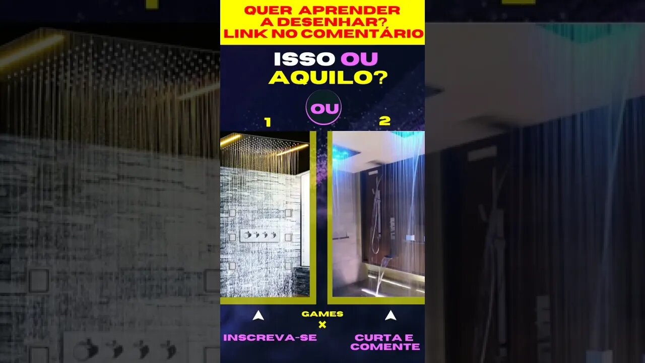 E AGORA ? 1 OU 2 ? O QUE VOCÊ PREFERE ? ISSO OU AQUILO ? #quiz #issoouaquilo #game #jogos #games