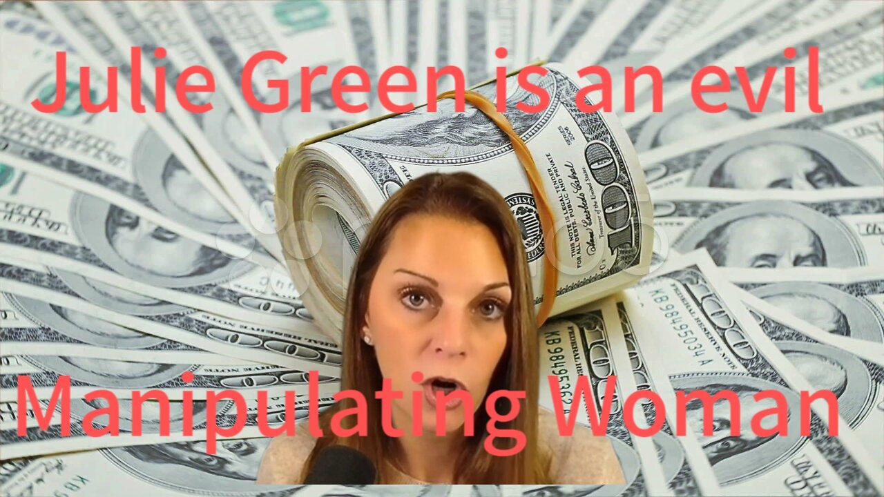 Julie Green Another Year. A New Slogan From God 2024 A Year For More. A Manipulative Cult Leader