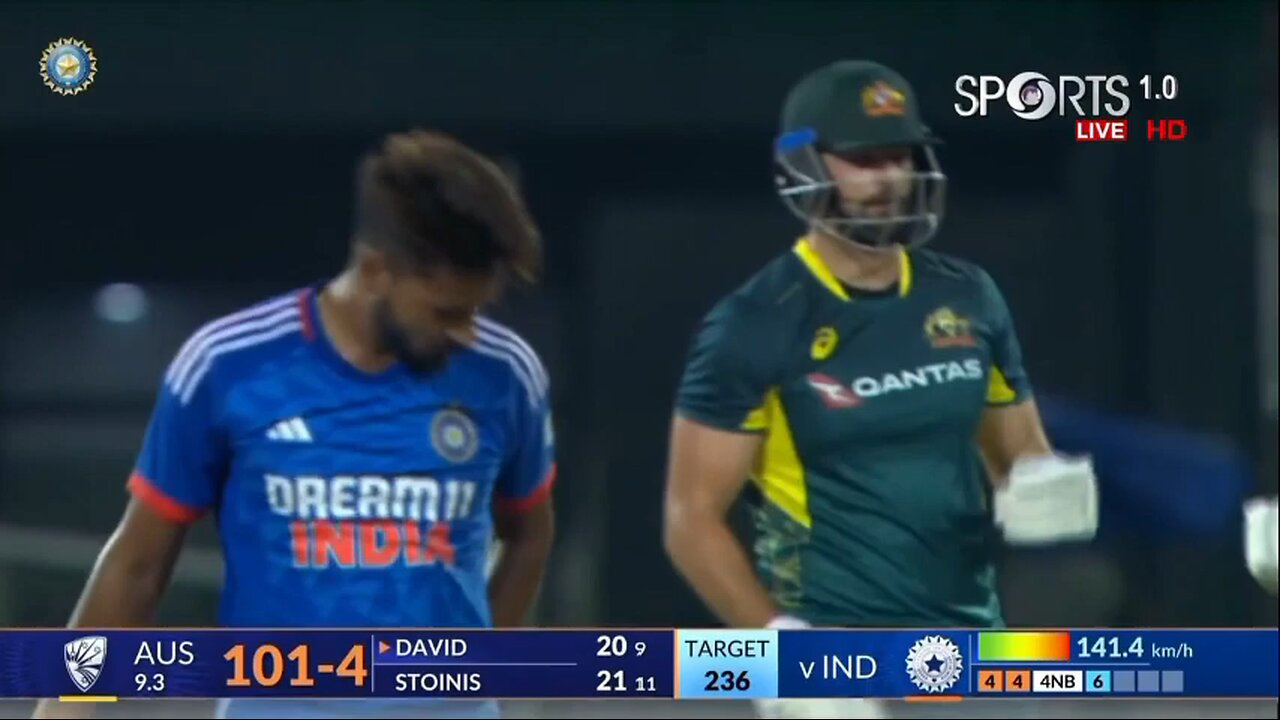 India v/s Australia 2nd T20 match highlights