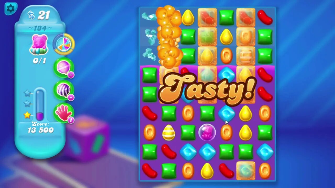 Candy Crush Soda Saga Level 134