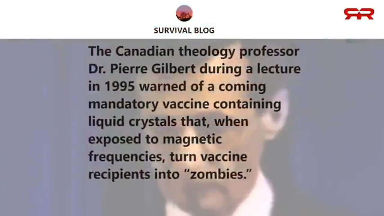 Vaccines to turn people into ZOMBIES